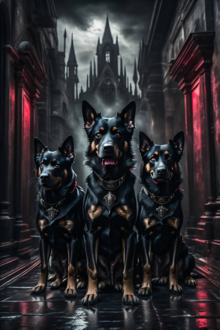 Goldogs Master The master's hounds by Wolfie320 on DeviantArt