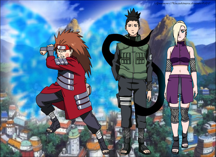 Shikamaru Choji Ino Squad