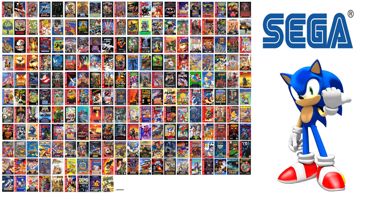 218 In 1 Sega Genesis Games Collection by SummitIsCool2000 on