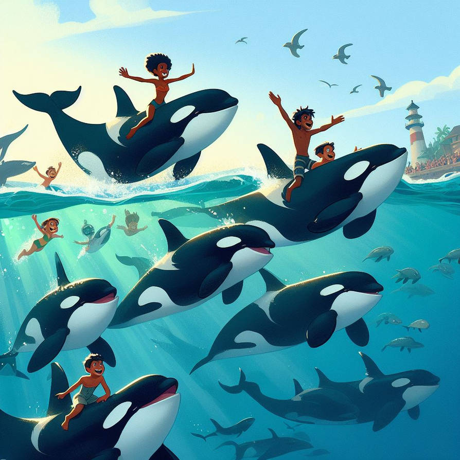 Orca ride 2 by NathanHaworth on DeviantArt