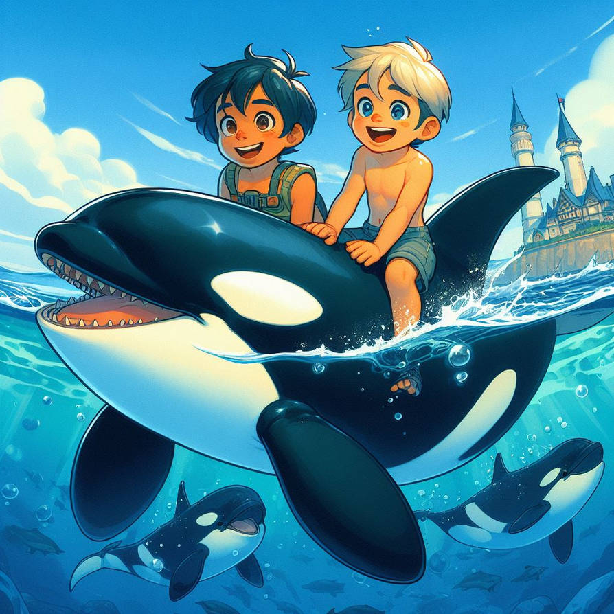 Orca ride 3 by NathanHaworth on DeviantArt