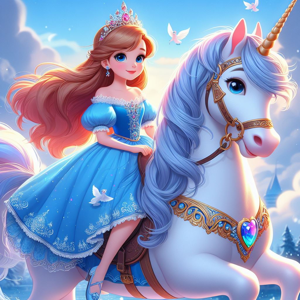 Unique Princess Princess and her Unicorn 3 by NathanHaworth on DeviantArt