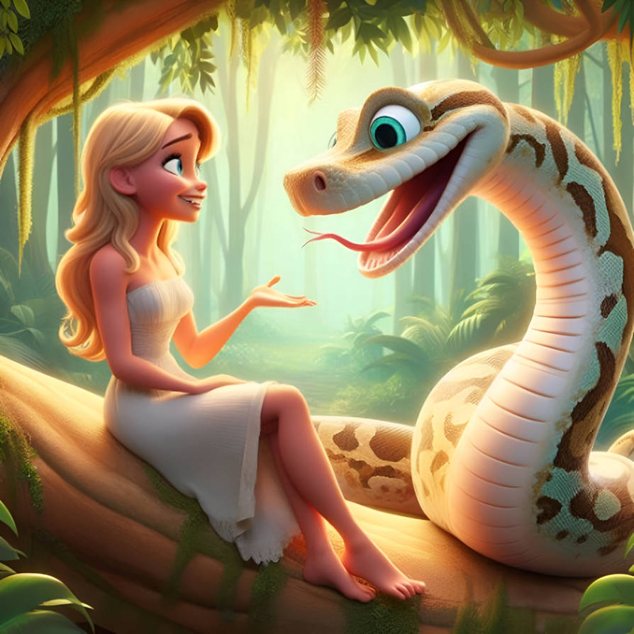 Python's loving their Princess (83) by NathanHaworth on DeviantArt