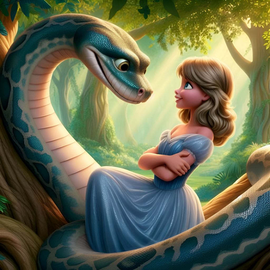 Python's loving their Princess (112) by NathanHaworth on DeviantArt