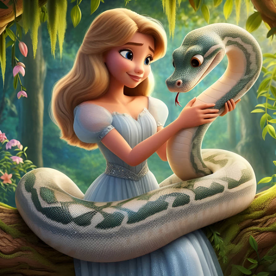 Anime Dc Princess Python Python's loving their Princess (118) by NathanHaworth on DeviantArt