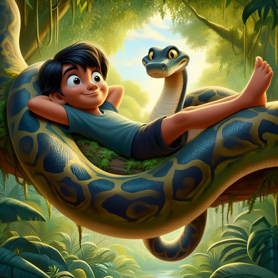 Friendly Looking Python's Python's Love and Affection (56) by NathanHaworth on DeviantArt