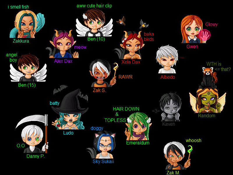 RANDOM CHARATERS by DesertDraggon on DeviantArt