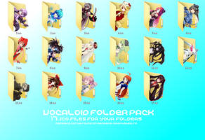 Vocaloid Folder Icon Pack DL