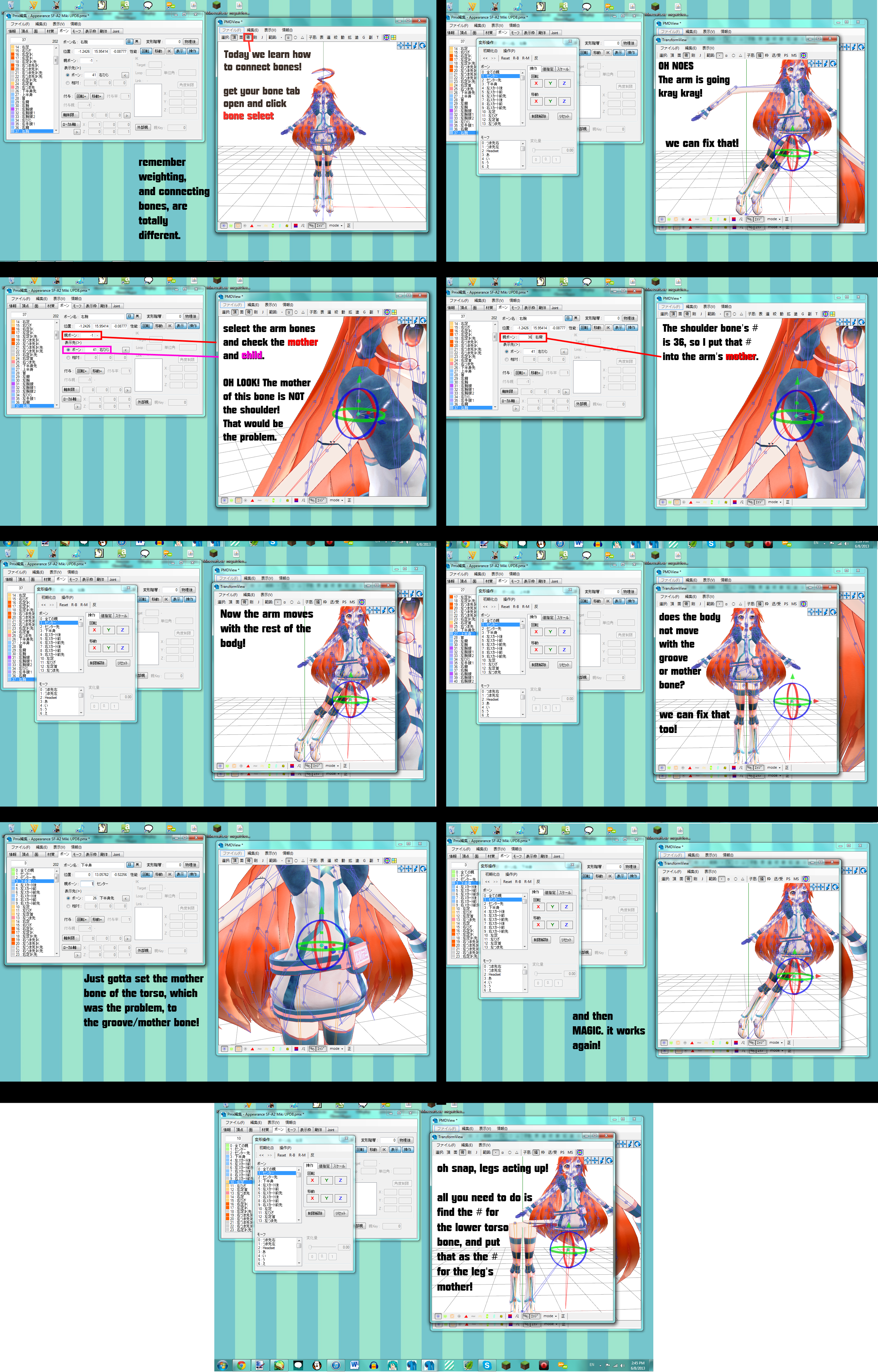 Connecting Bones Tutorial By Desertdraggon On Deviantart Connecting Bones Tutorial By Desertdraggon On Deviantart
