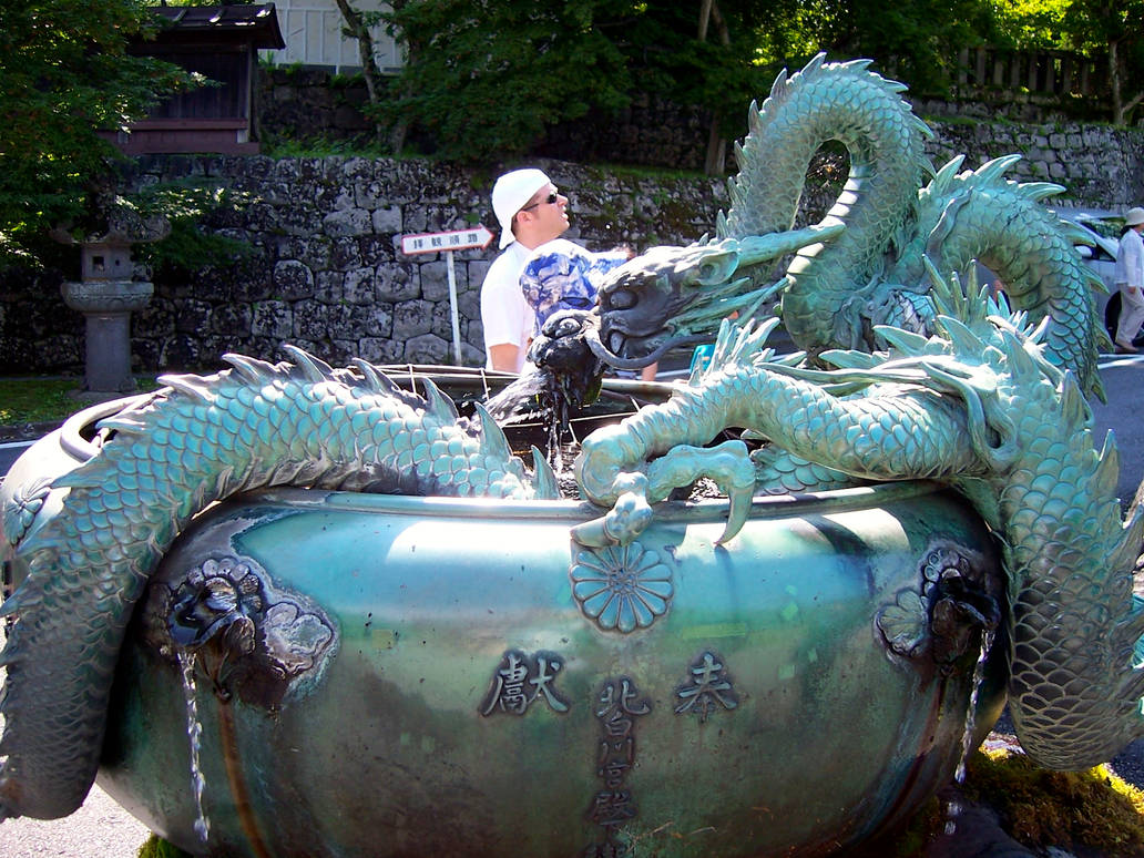 Dragon Inn Nikko Dragon Fountain - Nikko Japan by Mevneriel on DeviantArt