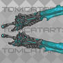 Lineart: Tomcat's Sneered Smelter Sword