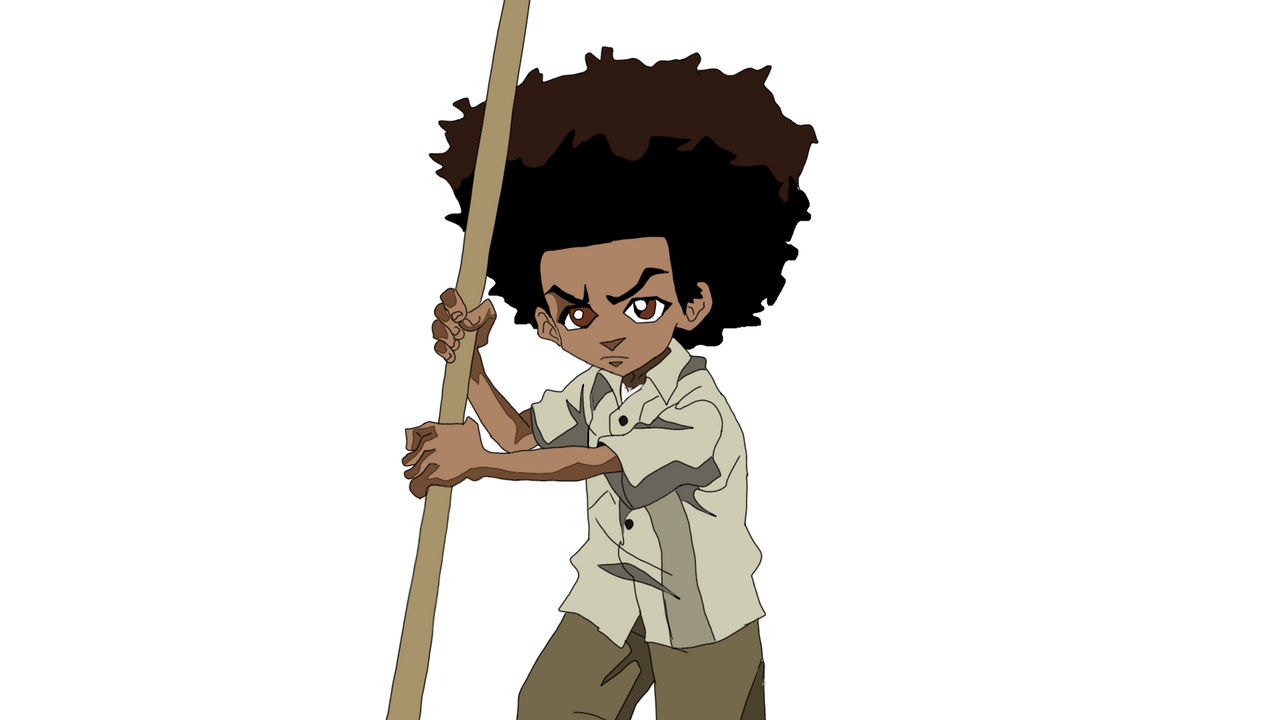 Hughey Freeman The Boondocks Huey Freeman by Florinfni on DeviantArt