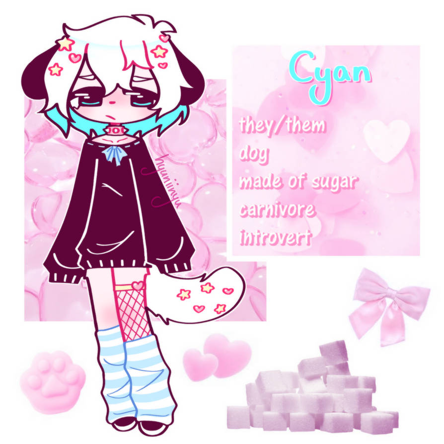 cyan by hyuniinyu on DeviantArt