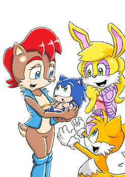 Cute Baby Sonic 2