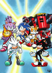 Prize: Sonic The Hedgehog by ViralJP