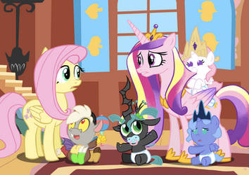 Celestia And Luna On Baby Ponys Deviantart Celestia And Luna On Baby Ponys Deviantart