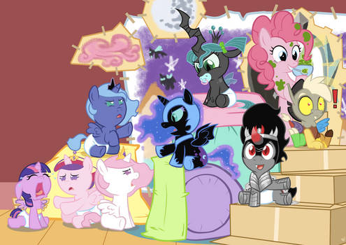 Celestia And Luna On Baby Ponys Deviantart Celestia And Luna On Baby Ponys Deviantart