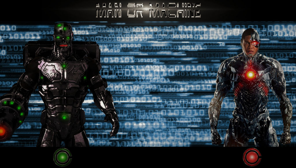 Grid vs. Cyborg! by SpeedCam on DeviantArt