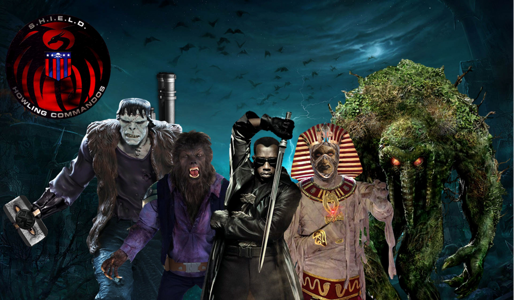 Howling Commandos Firework Image Marvel's Howling Commando's! by SpeedCam on DeviantArt