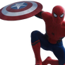 Civil War Spider-Man: Transparent Background!