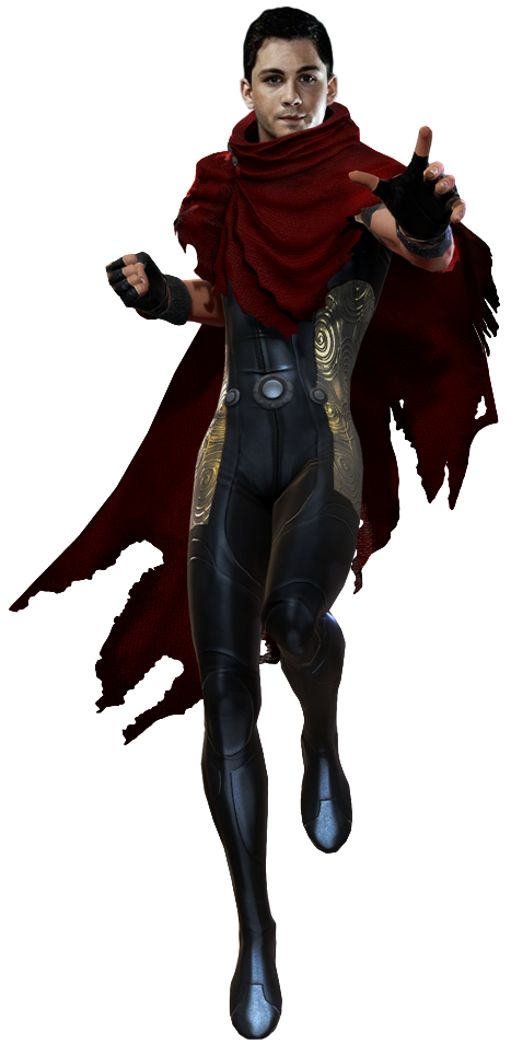 Logan Lerman as Wiccan - Transparent Background!