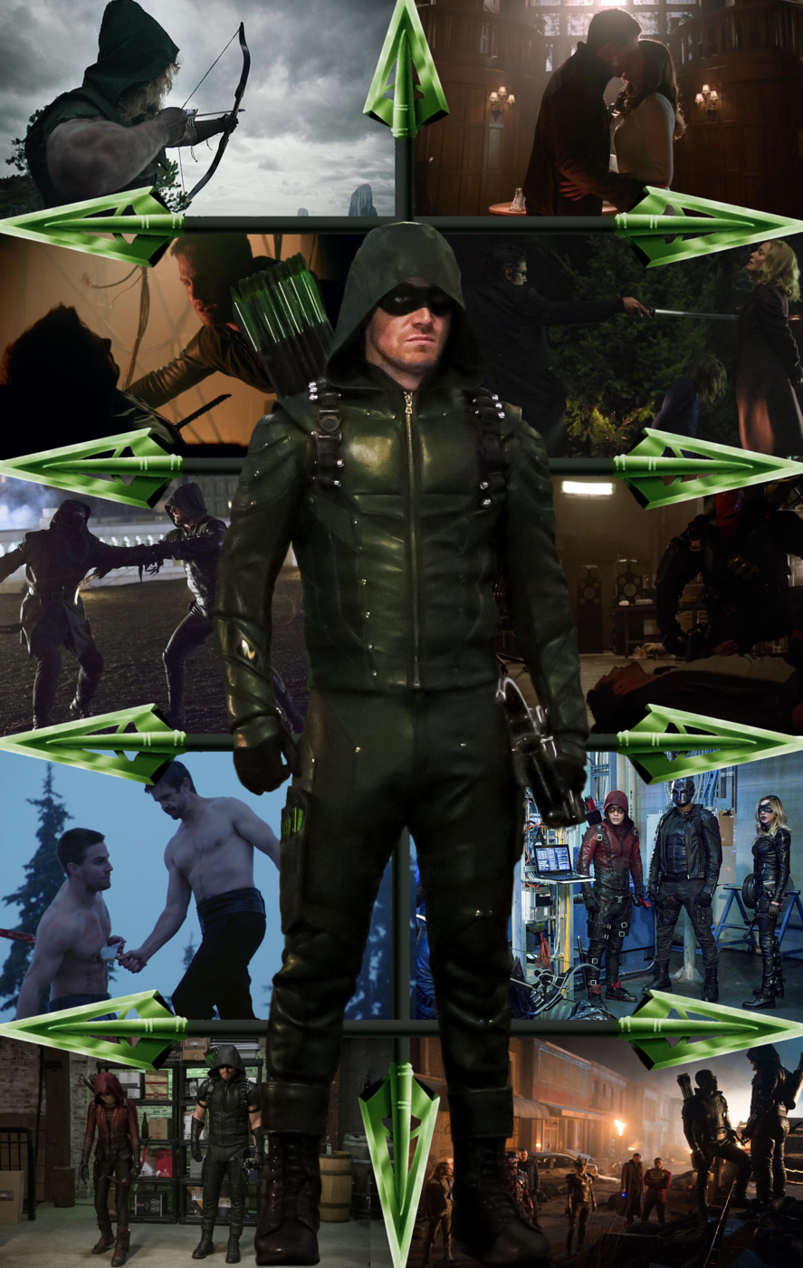 Stephen Amell is GREEN ARROW!