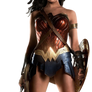 J.L: Wonder Woman - Transparent Background!