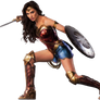 Wonder Woman: Warrior Pose - Transparent!