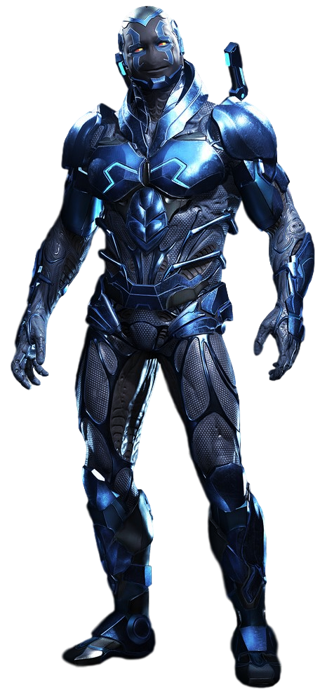 Blue Beetle (Full Body) - Transparent Background!