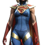 Injustice 2's Supergirl - Transparent Background!