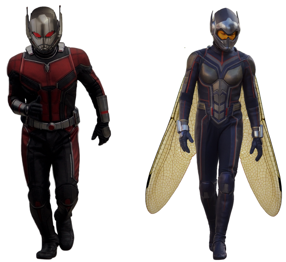 Ant-Man and the Wasp - Transparent! by Camo-Flauge on ...