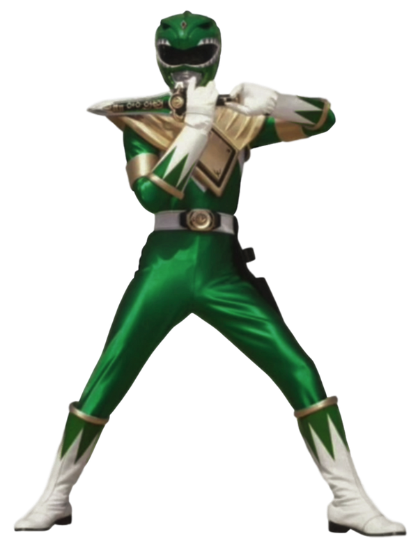 Mighty Morphin' Green Ranger Transparent! by SpeedCam on DeviantArt