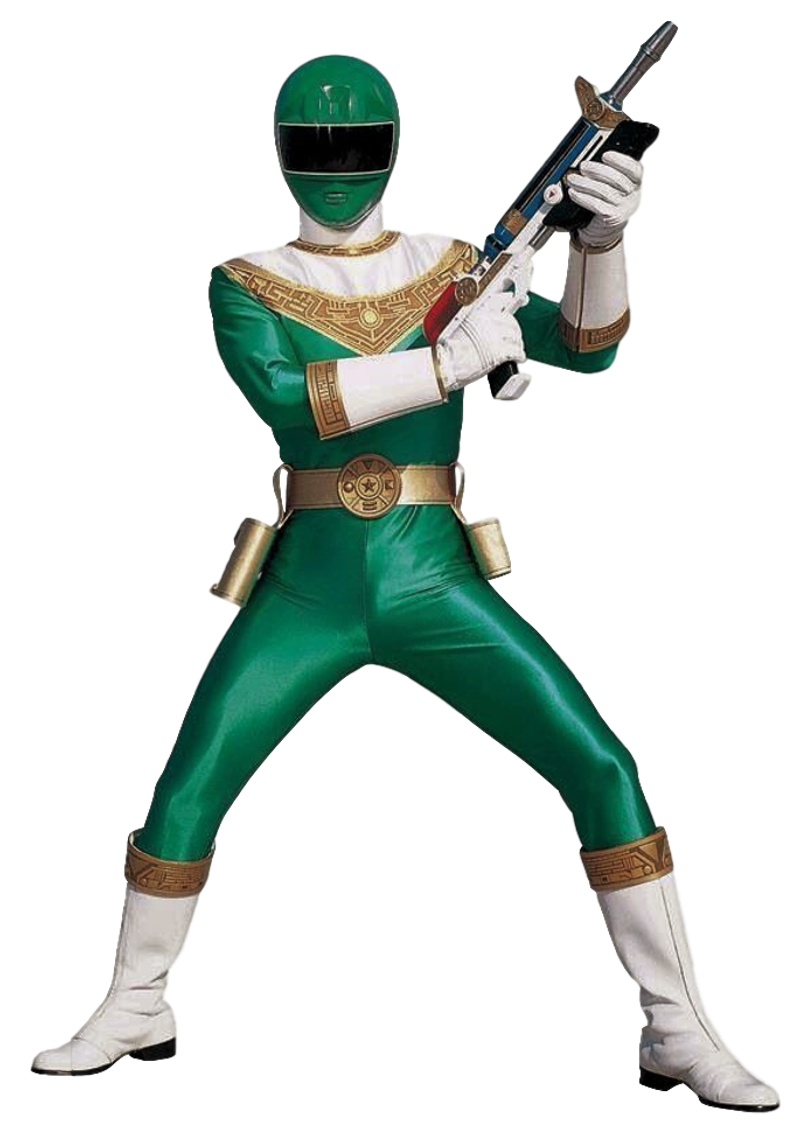 Zeo Green Ranger - Transparent! by SpeedCam on DeviantArt