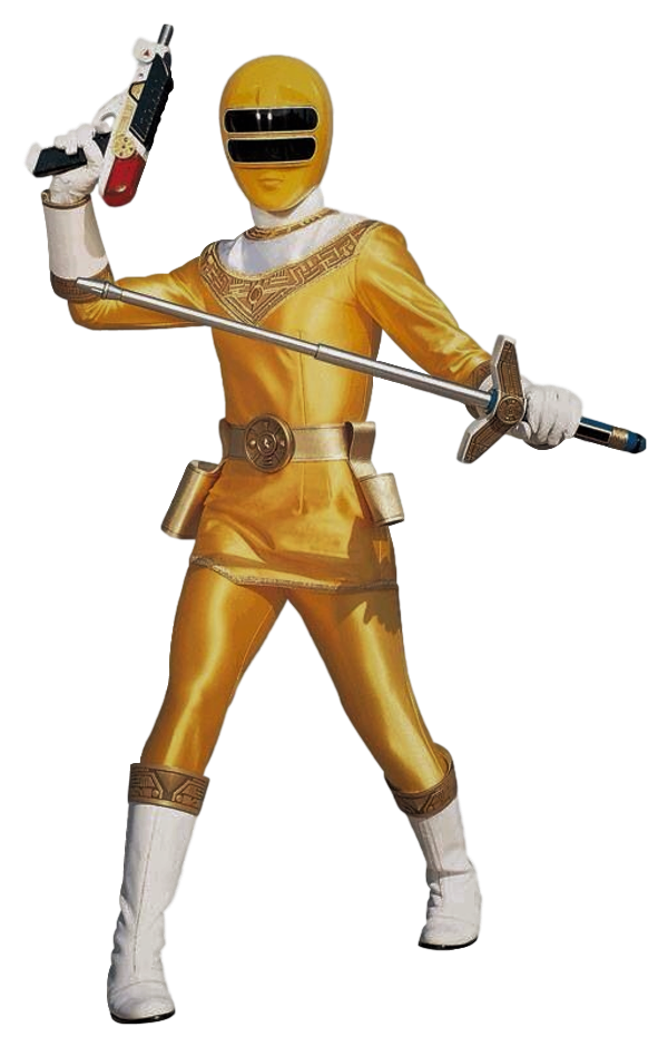 Zeo Yellow Ranger - Transparent! by Camo-Flauge on DeviantArt