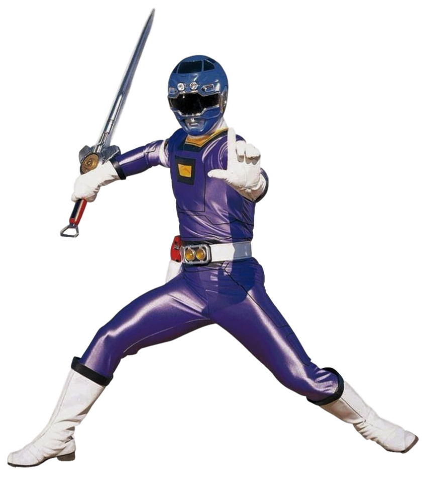 Turbo Blue Ranger - Transparent! by SpeedCam on DeviantArt
