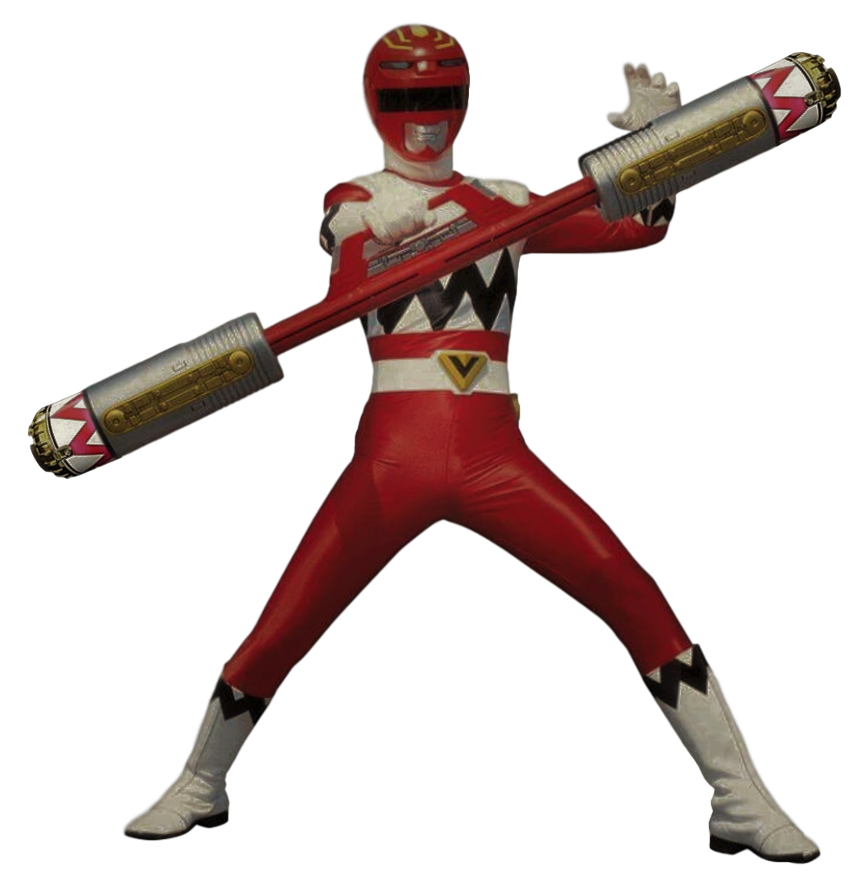 Lost Galaxy Red Ranger - Transparent! by SpeedCam on DeviantArt