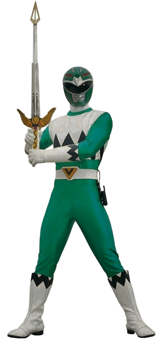 Lost Galaxy Green Ranger - Transparent! by SpeedCam on DeviantArt