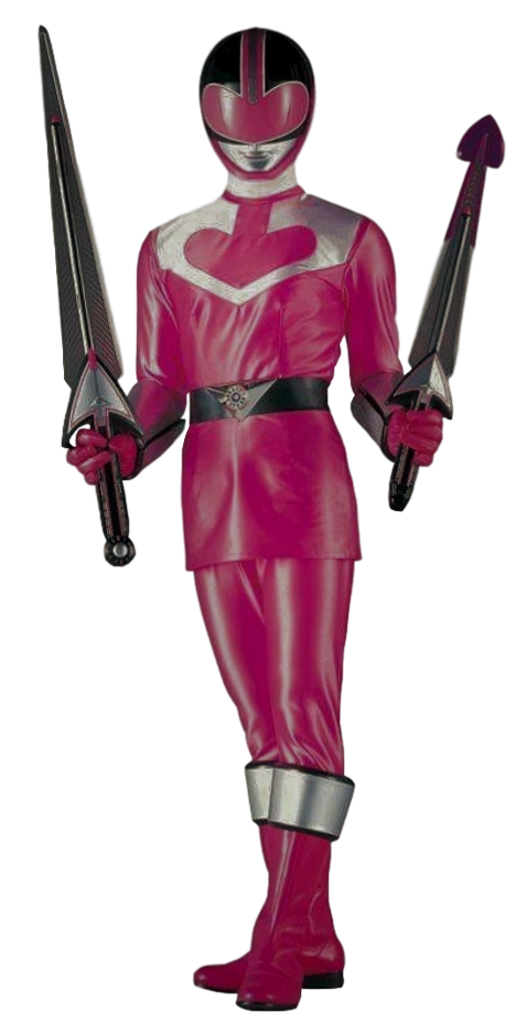 Time Force Pink Ranger - Transparent! by SpeedCam on DeviantArt