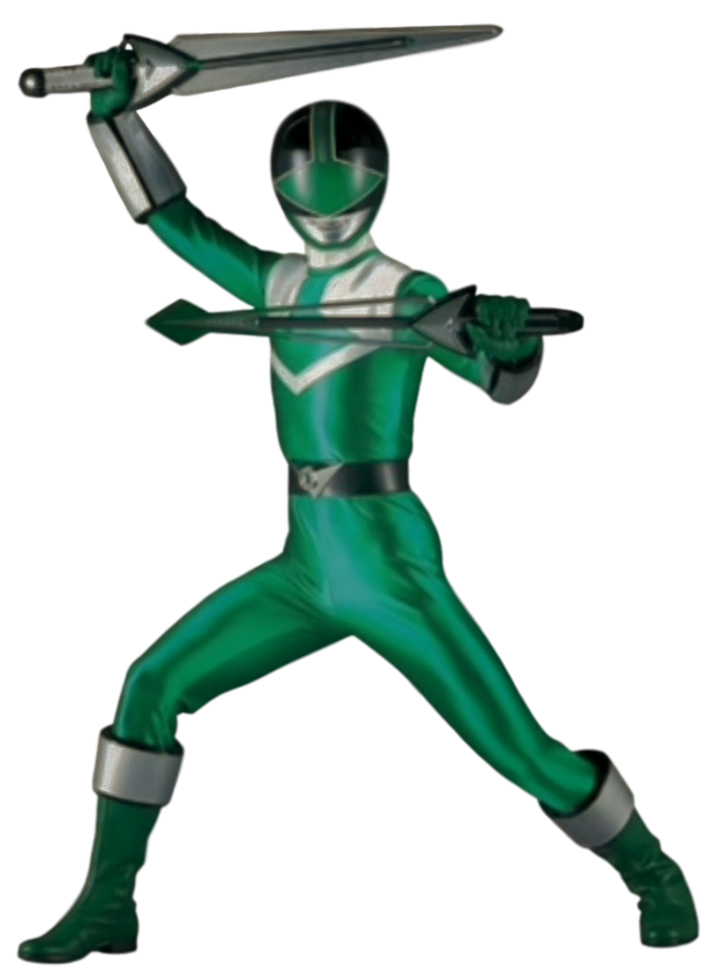 Time Force Green Ranger - Transparent! by SpeedCam on DeviantArt