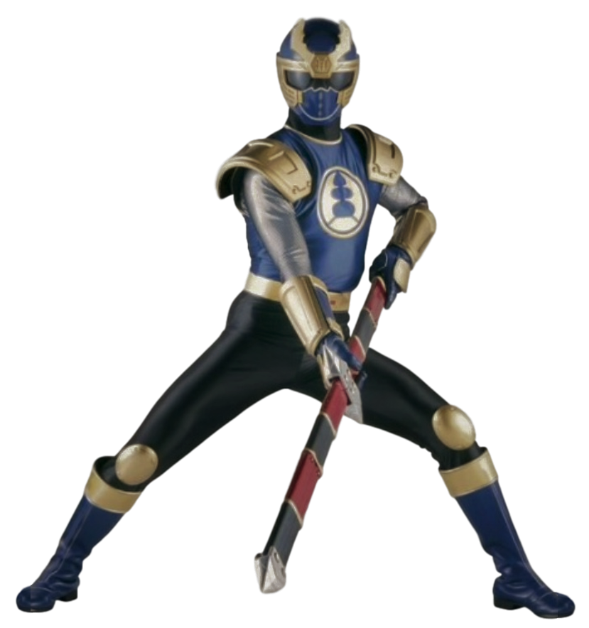 Power Rangers Ninja Storm Dark Blue Ranger