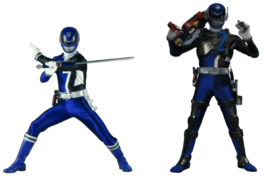 SPD Blue Ranger - Transparent! by SpeedCam on DeviantArt