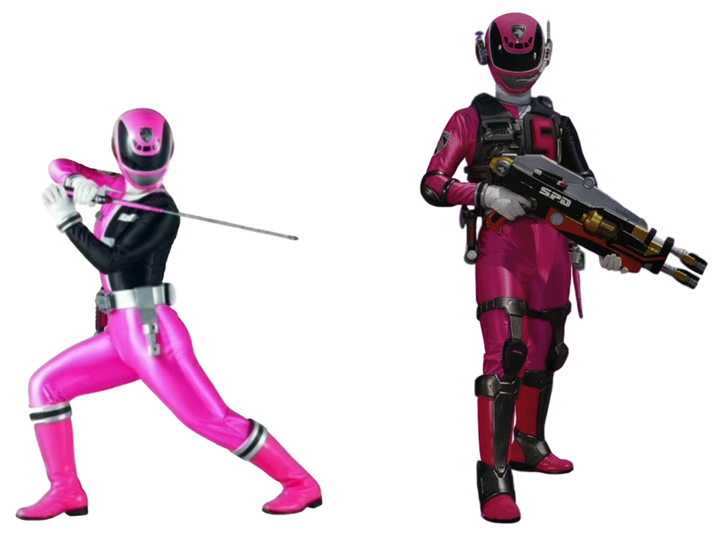 Red Spd Ranger Pink SPD Pink Ranger - Transparent! by SpeedCam on DeviantArt