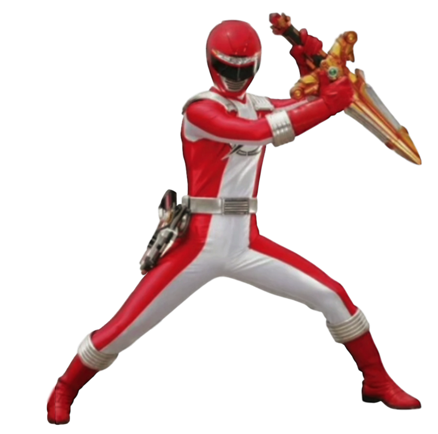 Operation Overdrive Red Ranger - Transparent! by SpeedCam on DeviantArt
