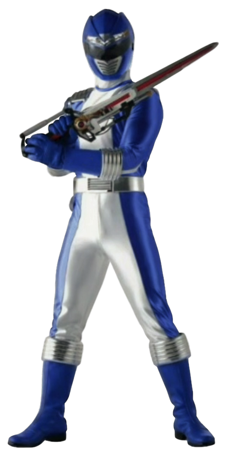 Operation Overdrive Blue Ranger - Transparent! by SpeedCam on DeviantArt