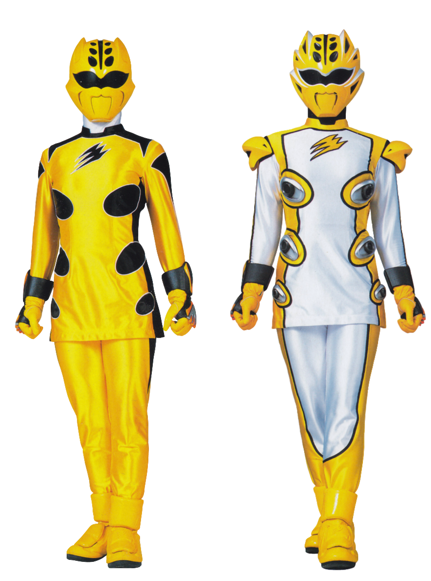 Jungle Fury Yellow Ranger - Transparent! by SpeedCam on DeviantArt