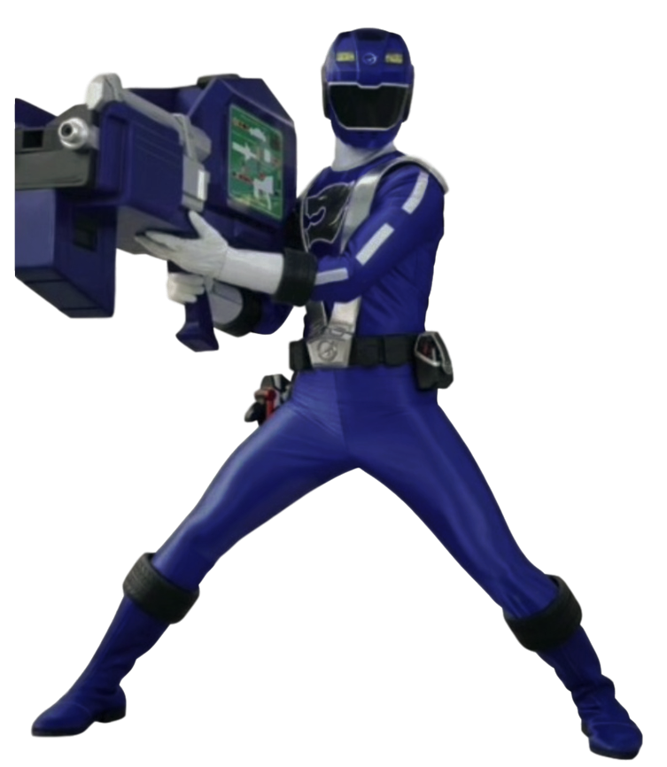 RPM Blue Ranger - Transparent! by SpeedCam on DeviantArt