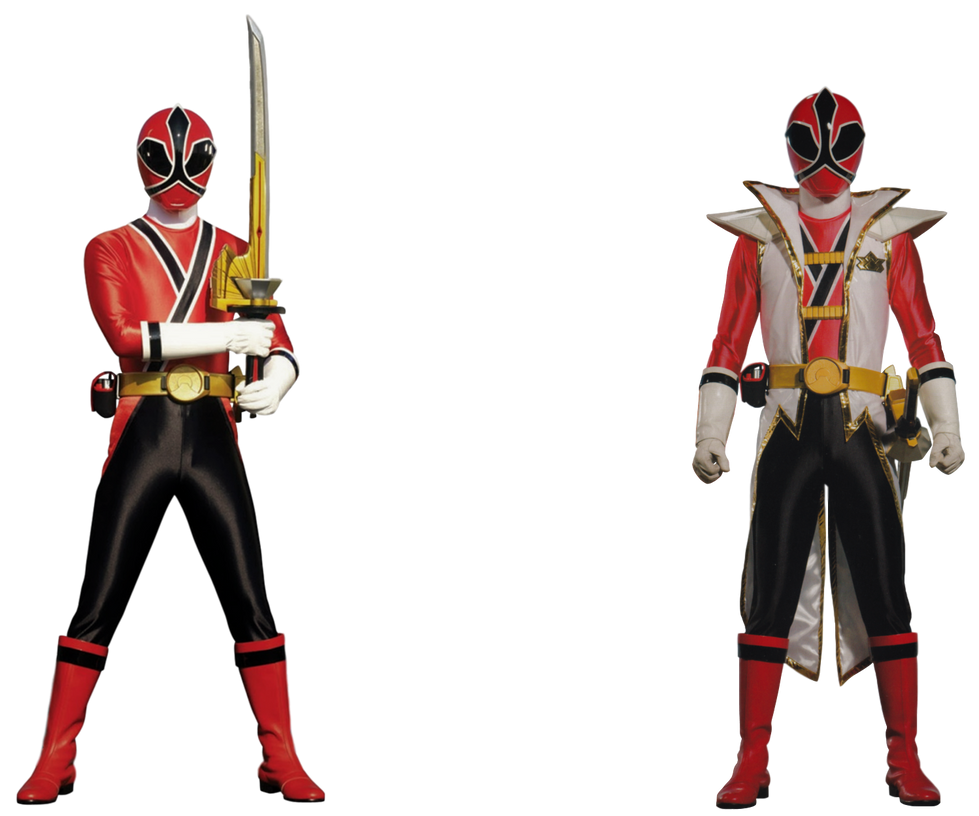 Samurai Red Ranger (Jayden) - Transparent! by SpeedCam on DeviantArt