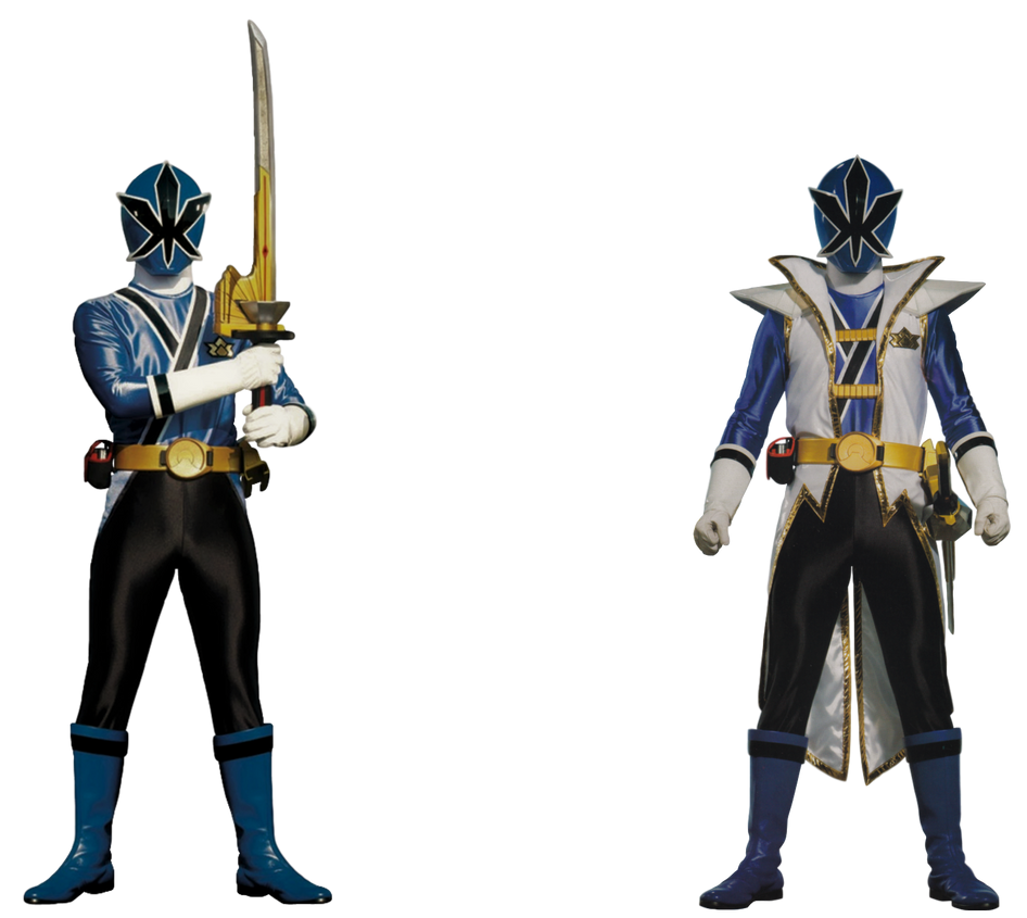 Samurai Blue Ranger - Transparent! by SpeedCam on DeviantArt