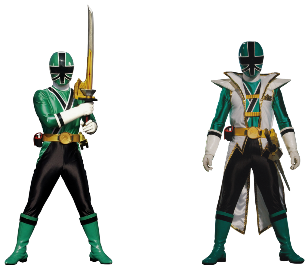 Samurai Green Ranger - Transparent! by SpeedCam on DeviantArt