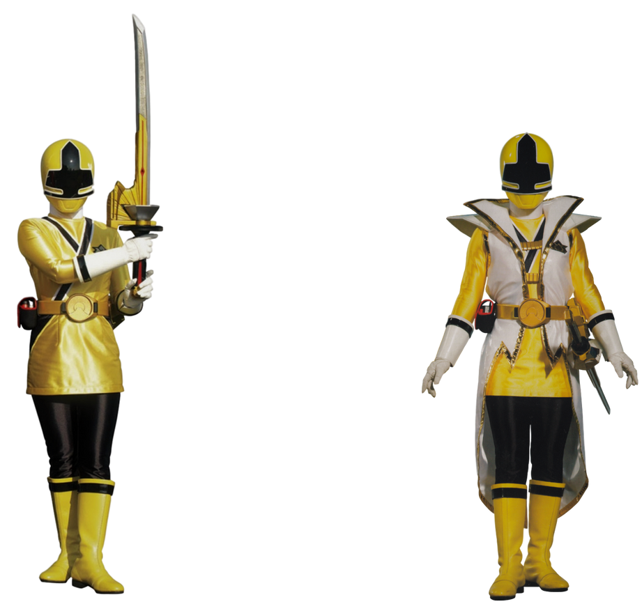 Japanese Yellow Ranger Samurai Yellow Ranger - Transparent! by SpeedCam on DeviantArt